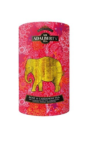 Adalbert's Rose & Cardamon 100g puszka tekturowa - czarna herbata liściasta