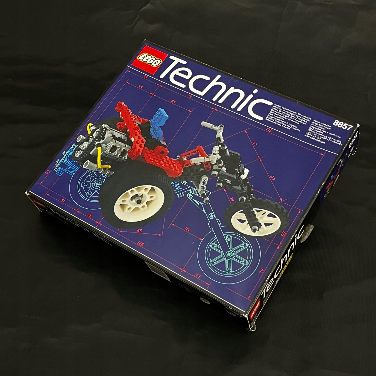 8857 LEGO Trójkołowy motocykl