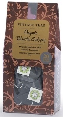 Herbata Vintage Teas Organic Black Tea Earl Grey