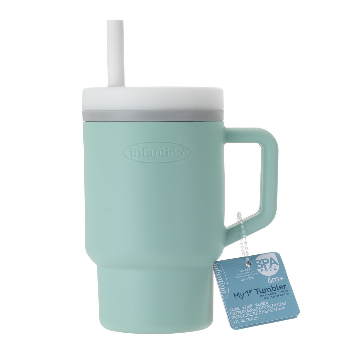 Mój Pierwszy Kubek INFANTINO 266ml MIĘTOWY