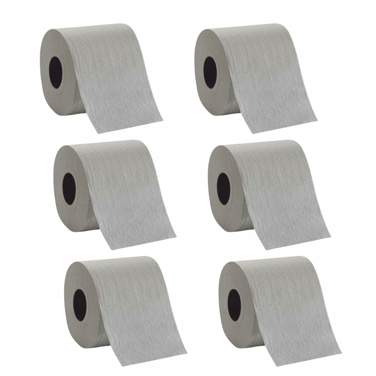 Papier toaletowy SZARY XXL 6 sztuk Alga Bezzapachowy 140 metrów