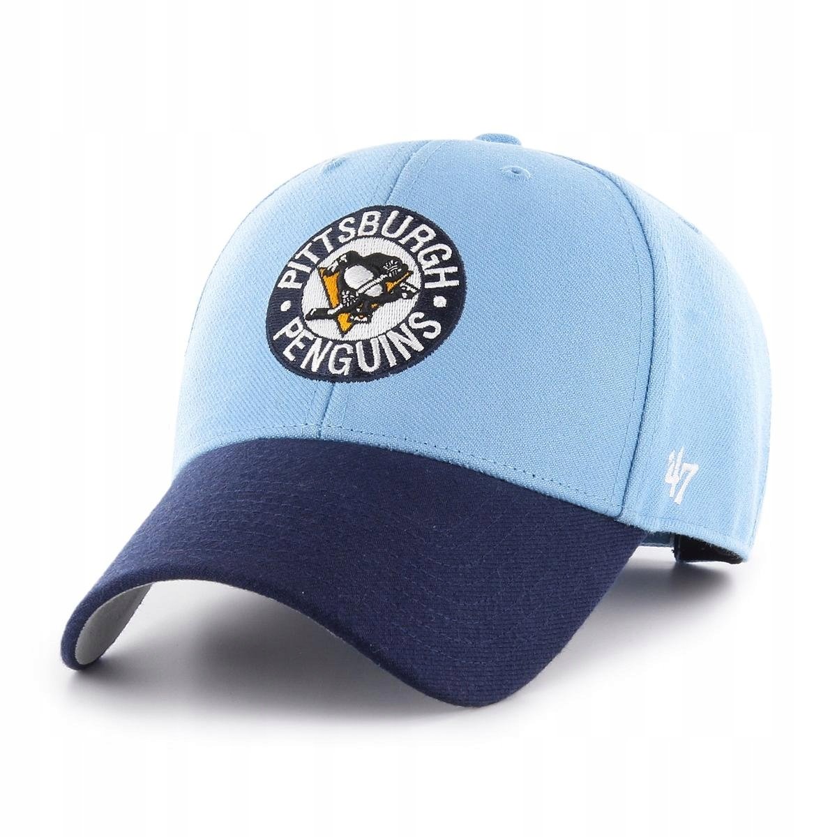 Czapka z daszkiem 47 brand Pittsburgh Penguins NHL niebieski r.uniwersalny