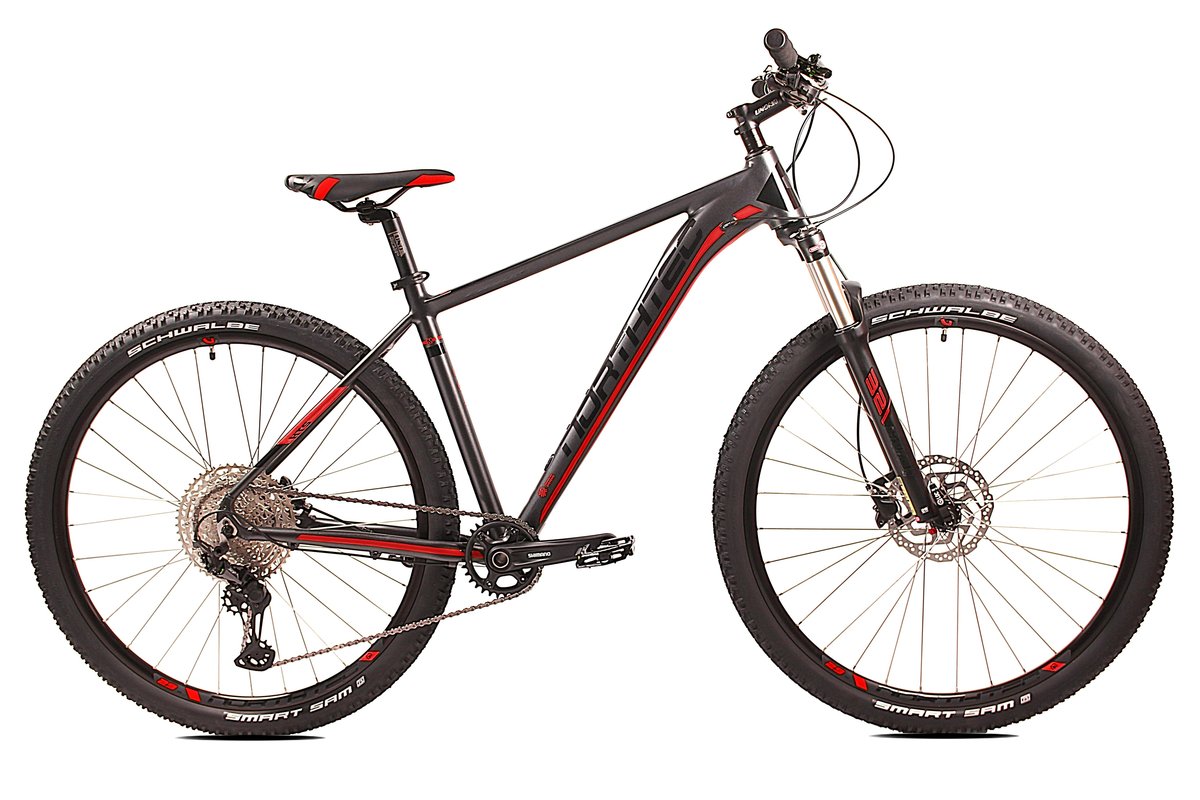 CAYON DR/XT 1X12 czarno-czerwony 18,5