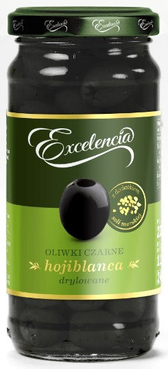 Excelencia Oliwki czarne drylowane 230 g