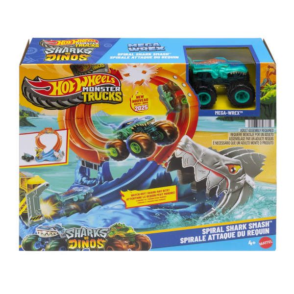 Hot Wheels - Monster Trucks - Pętla rekina - model lub pojazd