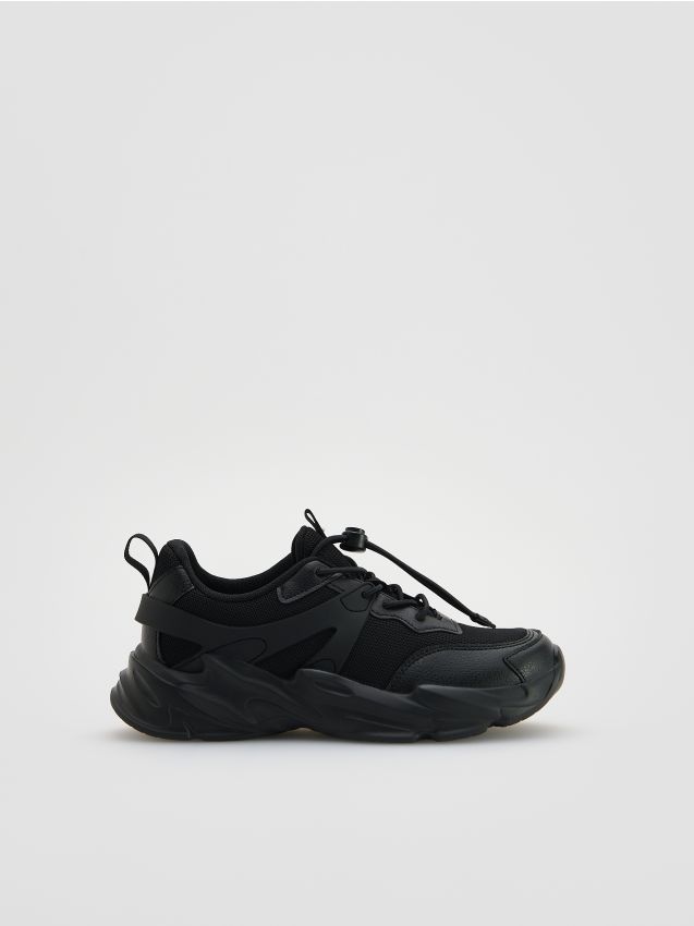 Reserved - Sportowe sneakersy - czarny