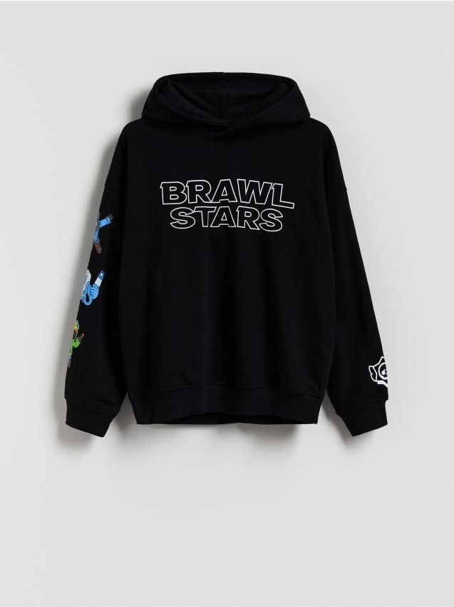 Reserved - Bluza Brawl Stars - czarny