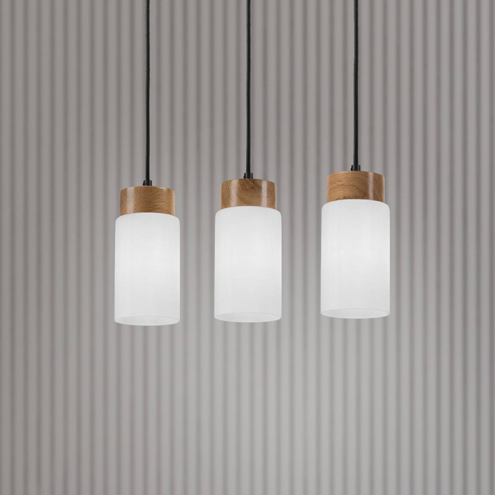 Lampa wisząca szklana Markus Lamkur Lighting, możliwość ściemniania, biały / opal, salon / jadalnia, szkło, skandynawski