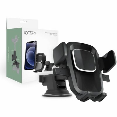 Tech-Protect UCHWYT SAMOCHODOWY TECH-PROTECT V2 DASH & WINDSHIELD CAR MOUNT BLACK 3094