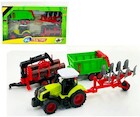 Traktor z maszynami