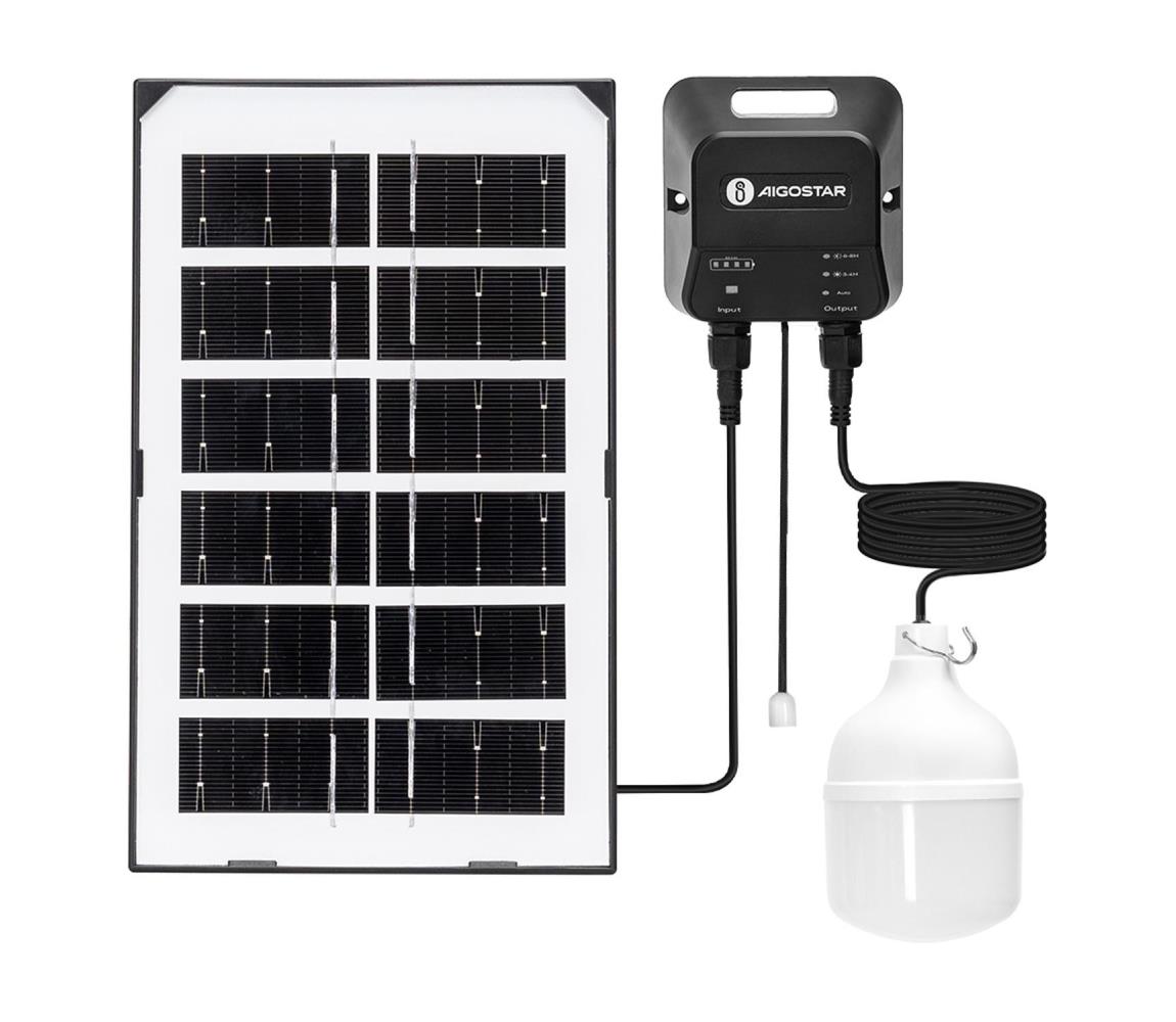 Aigostar - LED Żyrandol solarny LED/35W/12V 3000 mAh 6500K śr. 10 cm
