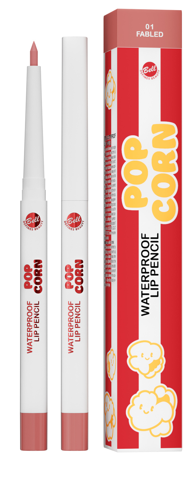 Bell Popcorn Wodoodporna Kredka do Ust 01 Fabled