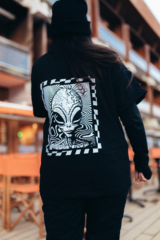 T-shirt damski ALIEN