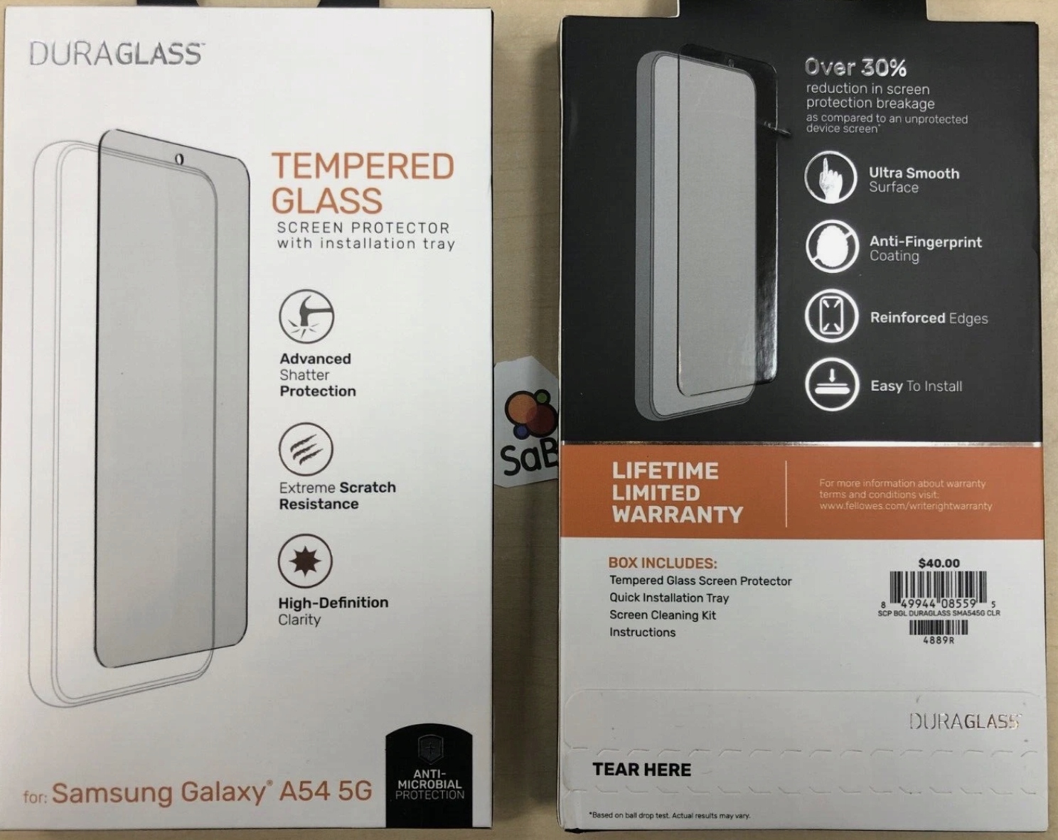 Szkło hartowane DuraGlass do Samsung Galaxy A54 5G