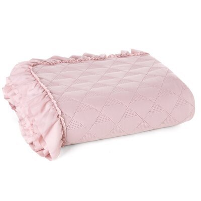 Narzuta EUROFIRANY Vanesa 220 x 240 cm Pudrowy róż