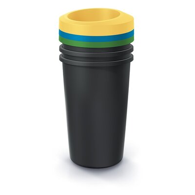 Kosz na śmieci do segregacji PROSPERPLAST NRBO45S3 3 x 45L