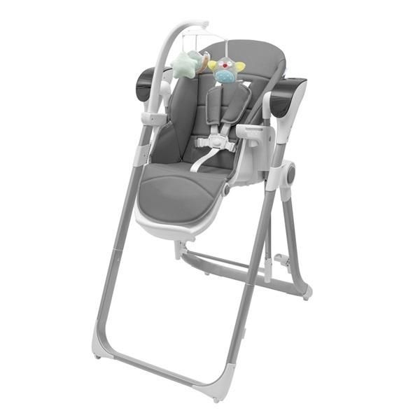 Krzesełko do karmienia 2w1 grey