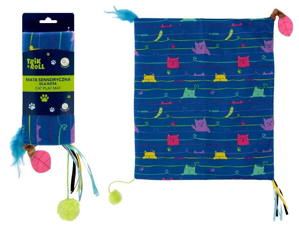 Mata sensoryczna dla kota Trik&Roll - zabawka