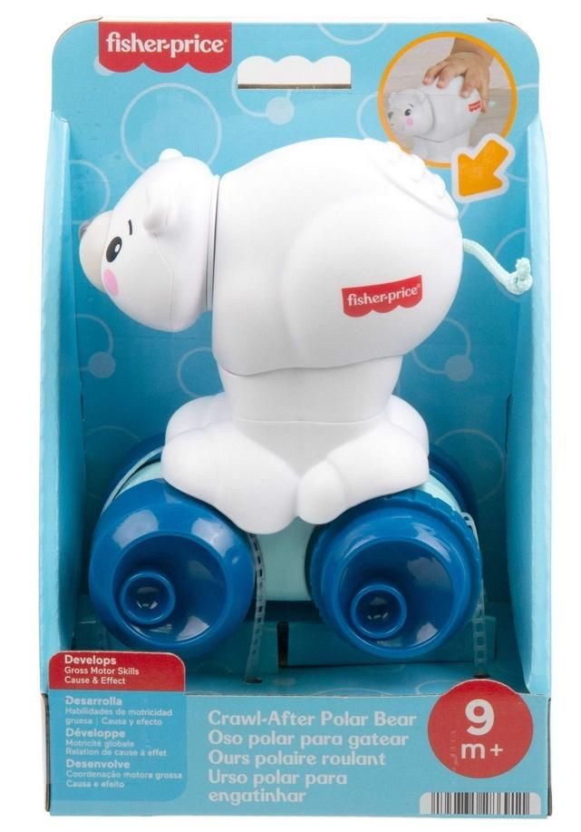 Fisher-Price. Miś polarny Raczkuj za mną - zabawka