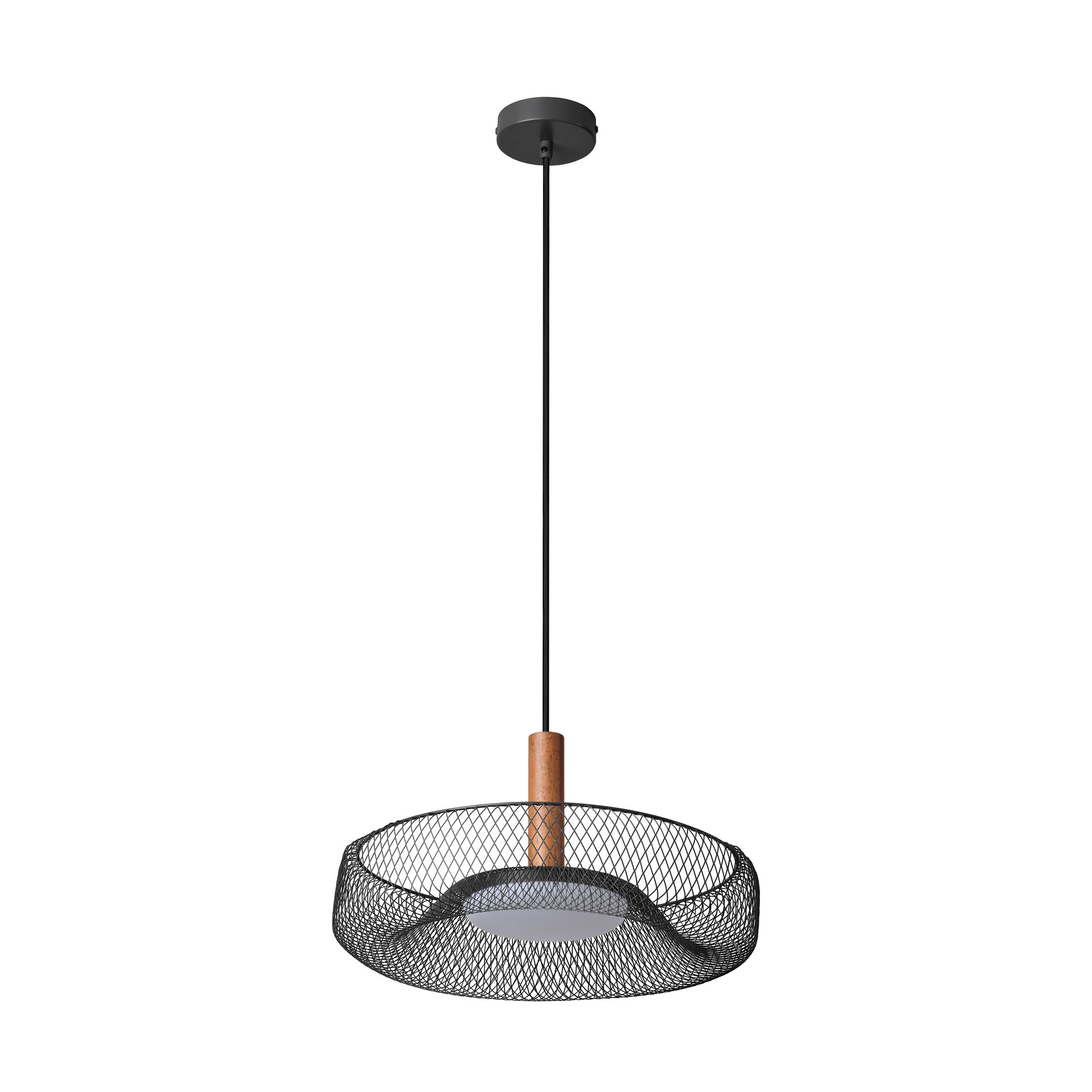 Oprawa sufitowa Decor Mesh Pendant 18,5W 3000K Czarna