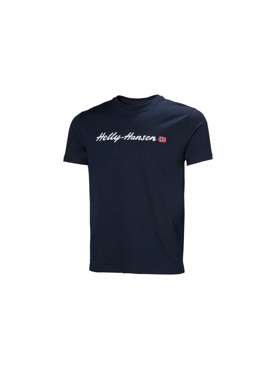 Koszulka HELLY HANSEN CORE GRAPHIC T 2.0 granatowy 2XL