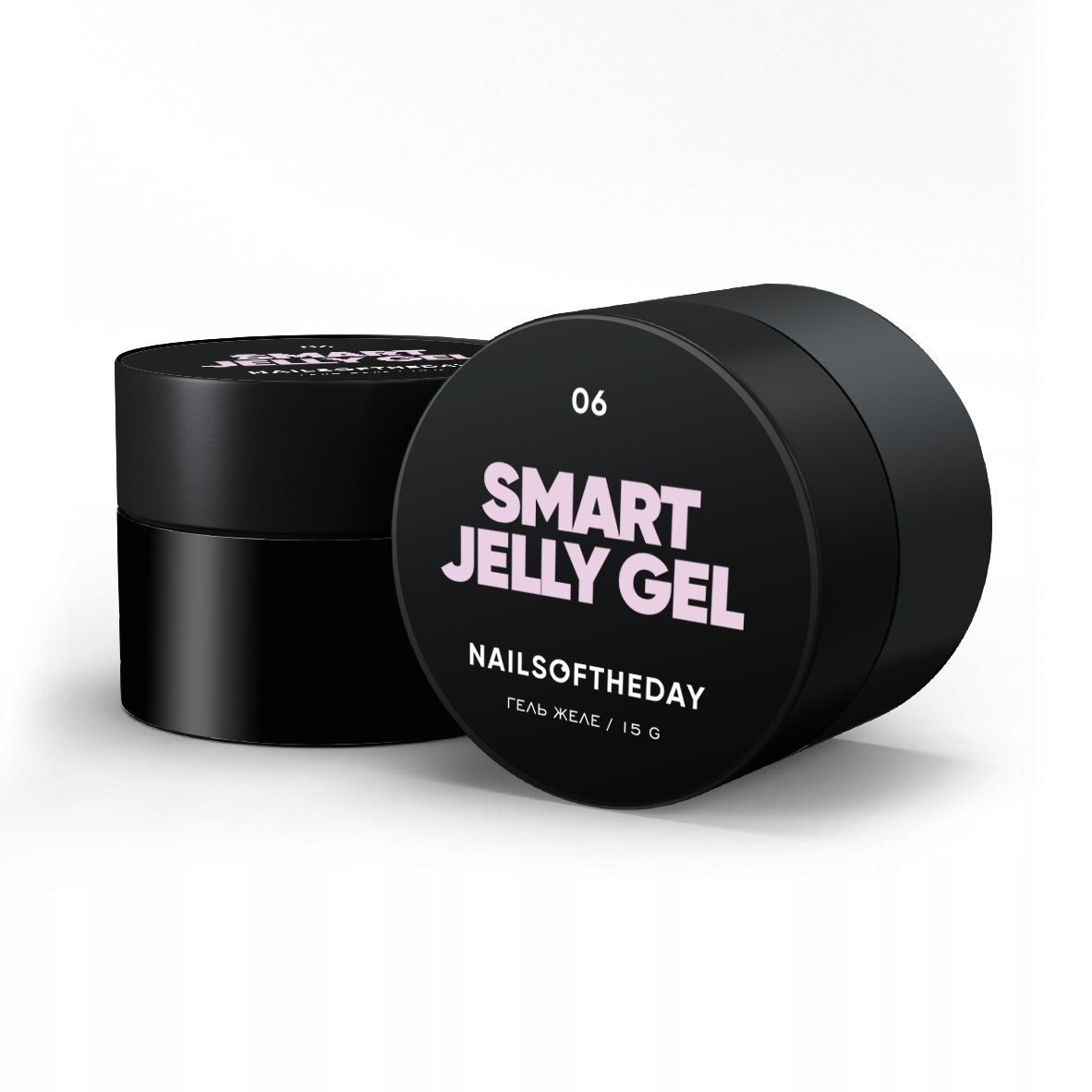 NOTD Smart Jelly gel 06 - liliowo-różowy budujący żel-galaretka, 15 g