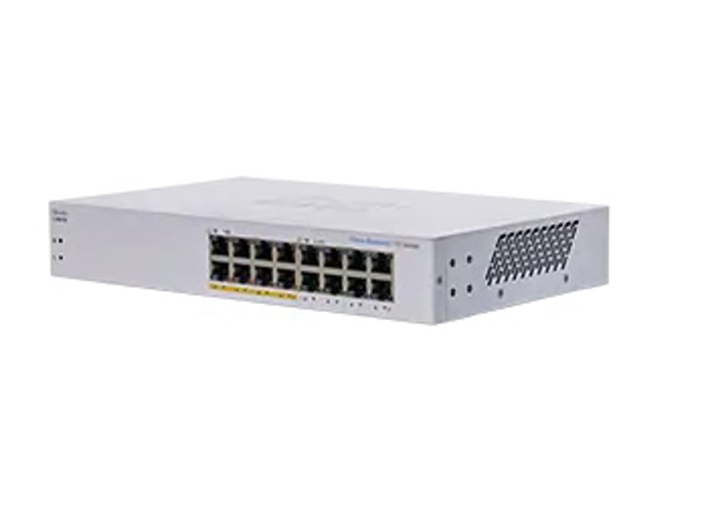 Cisco CBS110 Nie zarządzany L2 Gigabit Ethernet (10/100/1000) Obsługa PoE 1U Szary