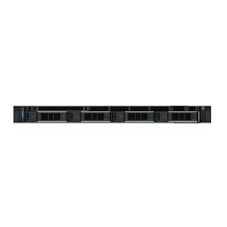 DELL PowerEdge R360 serwer 480 GB Rack (1U) Intel Xeon E E-2414 2,6 GHz 16 GB DDR5-SDRAM 700 W 4V57T