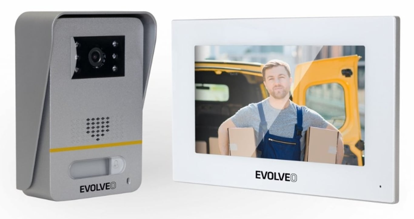 Evolveo DoorPhone DPAP1W wideodomofon 17,8 cm (7