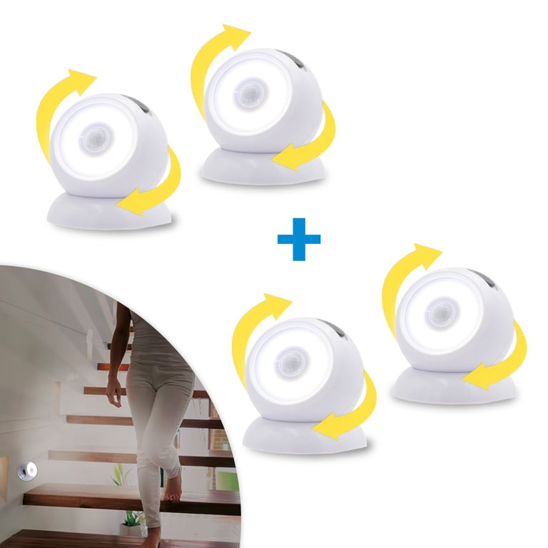 Mediashop M23909 latarka Biały Magnetyczne mocowanie latarki LED
