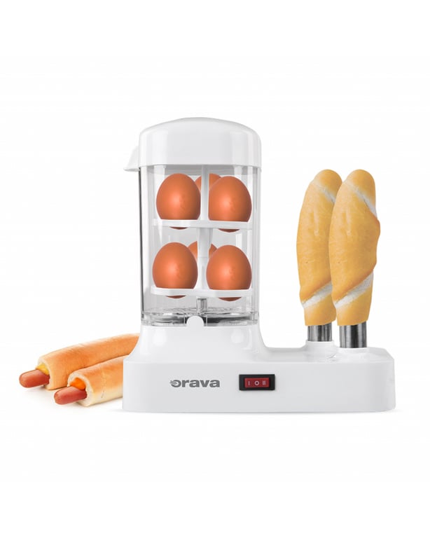 Orava HM-03 urządzenie do hotdogów Toster do hotdogów 250 W Biały