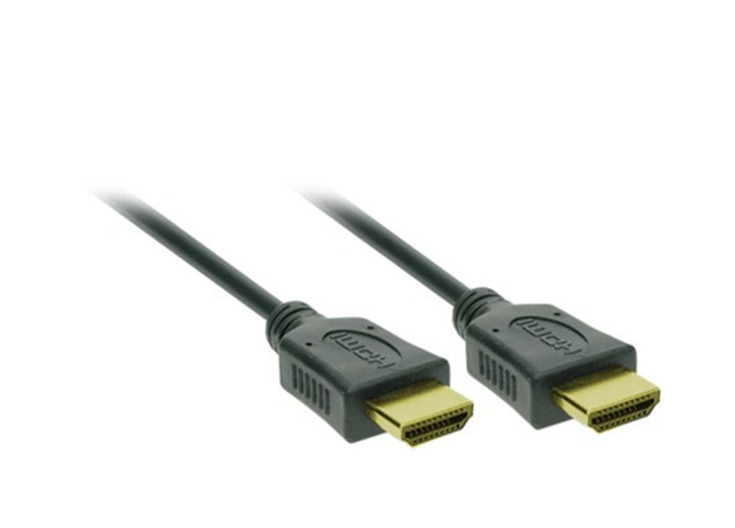 Solight SSV1202 kabel HDMI 2 m HDMI Typu A (Standard) Czarny SSV1202