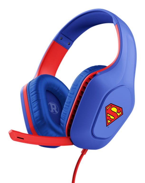 Trust GXT 415SM Zirox Gaming Niebieski, Czerwony
