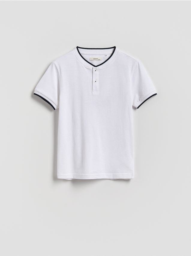Reserved - Koszulka polo - biały