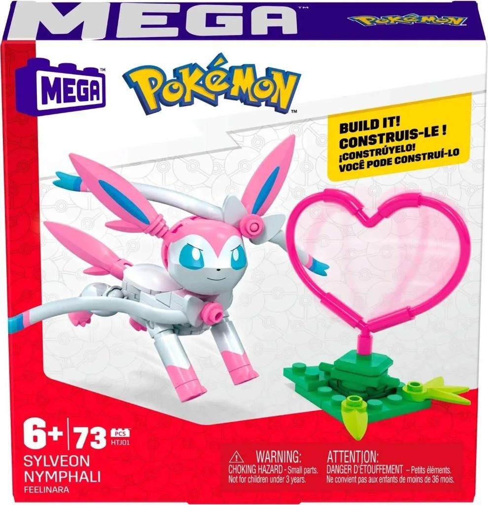 Mega Pokemon Klocki Zestaw z funkcją Sylveon - klocki