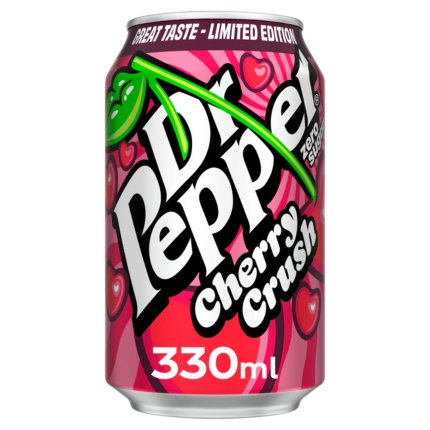 Dr Pepper Cherry Crush Zero Sugar 330ml
