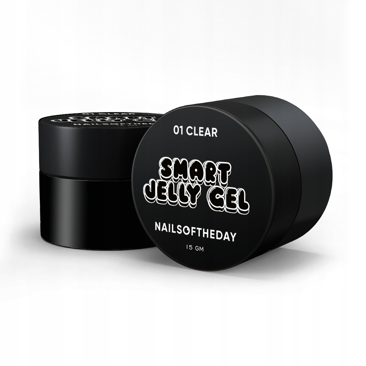 NAILSOFTHEDAY Smart Jelly gel 01 przezroczysty budujący żel-galaretka, 15 g