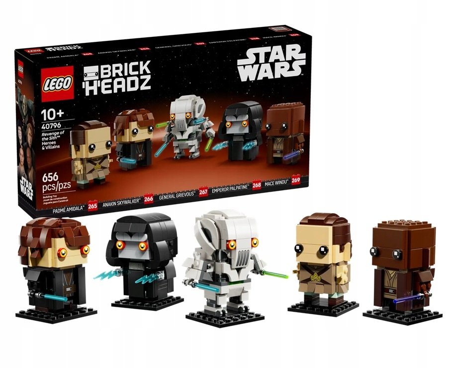 LEGO BrickHeadz STAR WARS 40796 GWIEZDNE WOJNY Zemsta Sithów