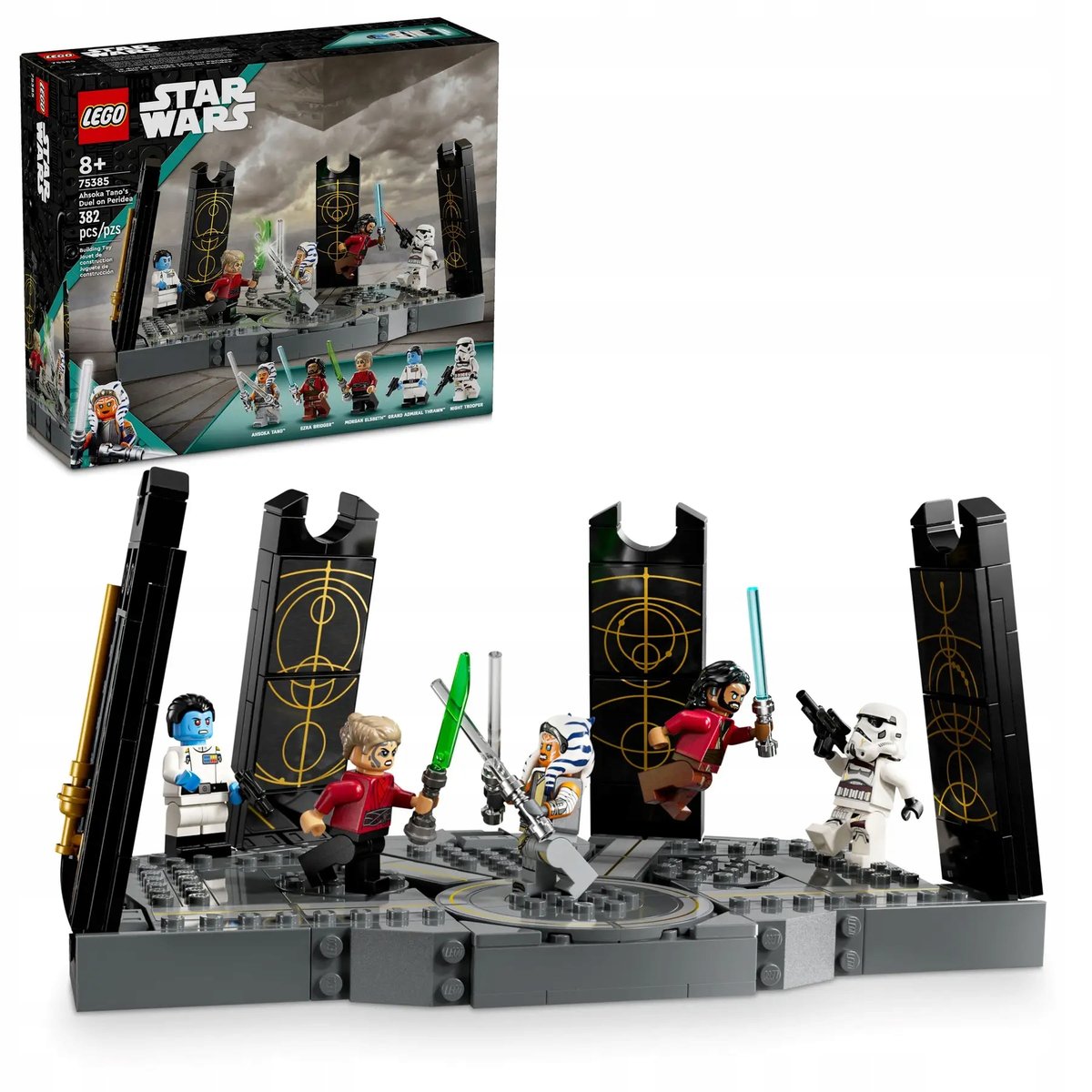 LEGO STAR WARS 75385 KLOCKI GWIEZDNE WOJNY Pojedynek Ahsoki Tano na Peridei