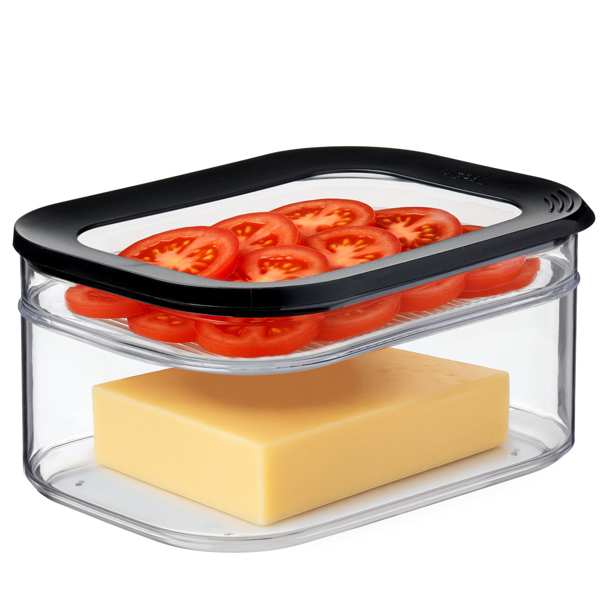 Pojemnik na żywność Modula 2000 + 550 ml Black 106935040400