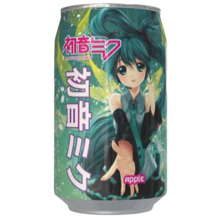 Hatsune Miku gazowany napój jabłko 330ml