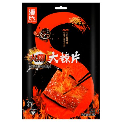 Genji Spicy Beancurd Slice Latiao 148g