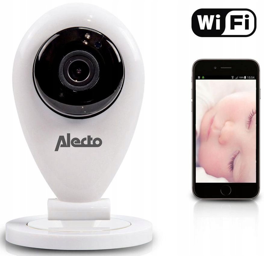 Niania Elektroniczna Alecto IVM-100 Kamera Wifi SD Dwukierunkowa Rozmowa
