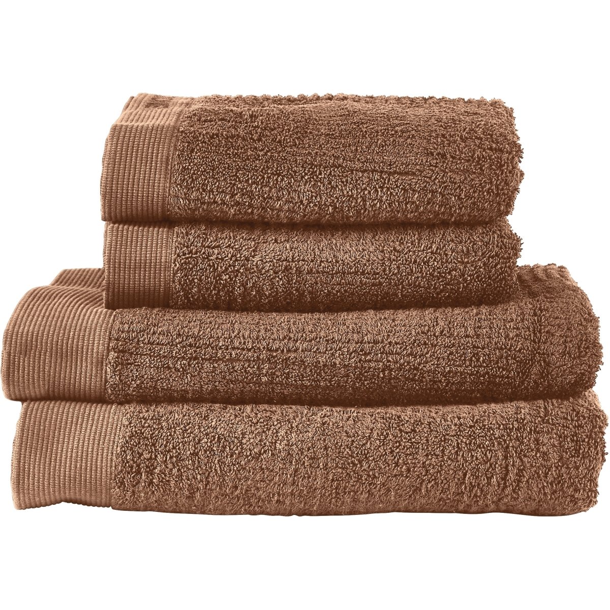 Zestaw ręczników łazienkowych 4 sztuki Classic Terracotta 34662