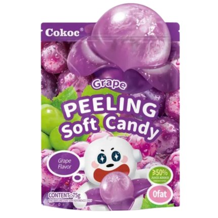 Cokoc Peeling Soft Candy Grape 75g
