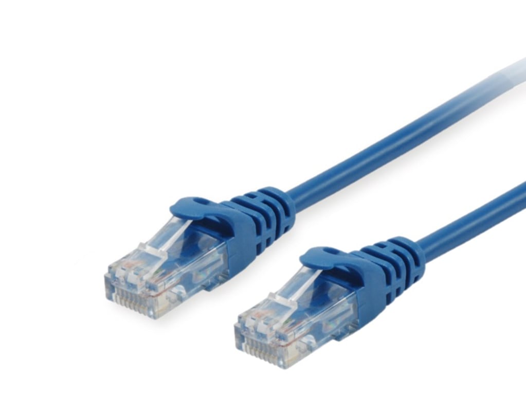 Equip 603132 kabel sieciowy Niebieski 0,25 m Cat6a U/UTP (UTP) 603132
