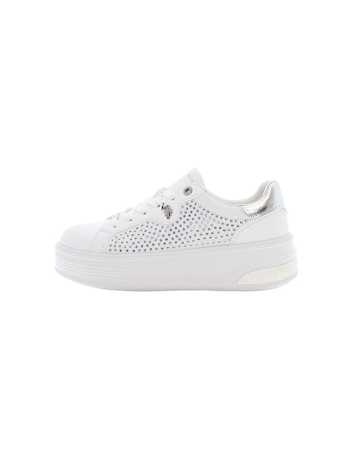 U.S. Polo Assn. Sneakersy w kolorze białym