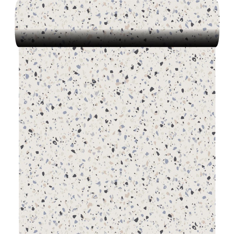 Tapeta Lastryko biała winylowa na flizelinie