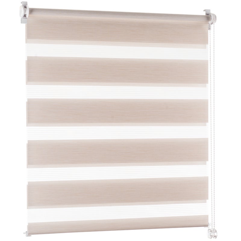Roleta dzień noc Premium Vera 81 x 140 cm beżowa
