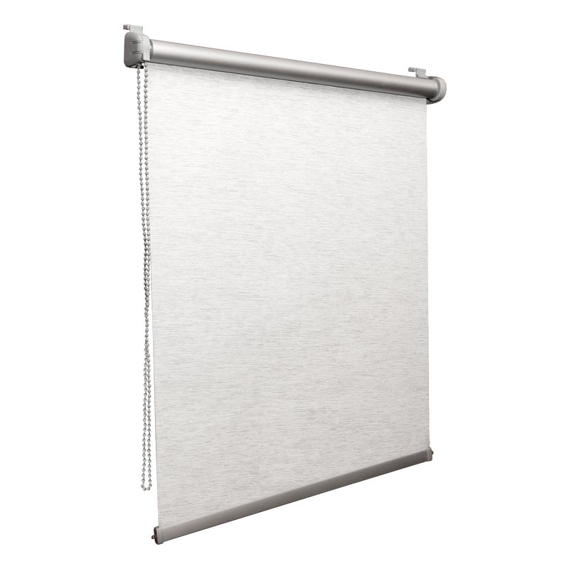 Roleta zaciemniająca Blackout 110 x 160 cm szara ze strukturą Inspire